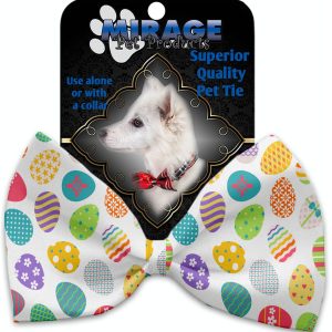 Easter Eggs Pet Bow Tie