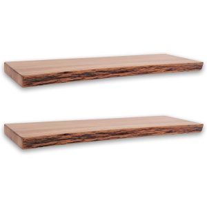 Nature'S Edge 24'' Floating Wall Shelf - 1.25'' Height (Set Of 2)