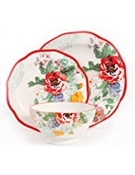 The Pioneer Woman Country Garden 12-Piece Decorated Dinnerware Set