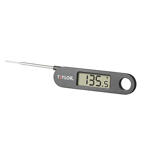 taylor Precision Products 1476 Digital Folding Probe Thermometer, 1, Black FBAB017RQYKDC