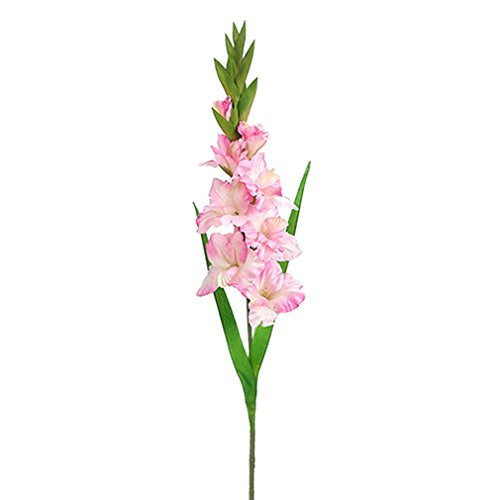 36.5 Silk Gladiolus Flower Spray -Pink (Pack of 12)
