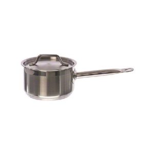 Update International (SSP-2) 2 Qt Induction Ready Stainless Steel Sauce Pan w/Cover