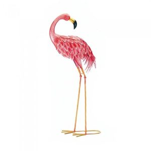 Zings & Thingz 57074224 Lovely Garden Flamingo Looking Back, Pink