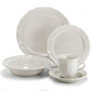 Mikasa 5223387 French Countryside 40-Piece Dinnerware Set, Service for 8