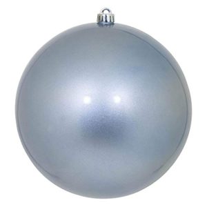 Vickerman 570401-4 Periwinkle Candy Ball Christmas Tree Ornament (6 pack) (N591029DCV)
