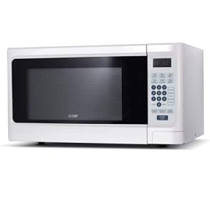 Commercial Chef CHCM11100W Countertop Microwave, White