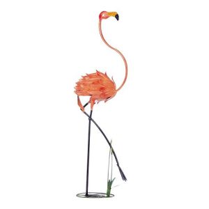 Zings & Thingz 57074041 STATUESQUE Flamingo Garden Decor, Pink