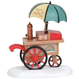 Department 56 Village Cross Product Accessories Classic Christmas Cocoa Cart Figurine, 3.94 Inch, Multicolor