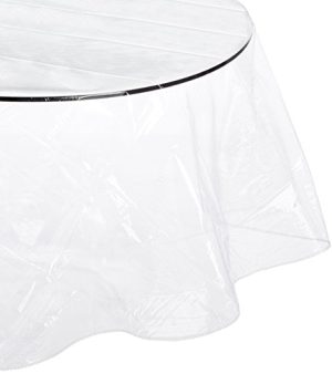 Carnation Home Fashions Oval-Shaped Vinyl Tablecloth Protector, 54 by 72 FBAB0027RJA50