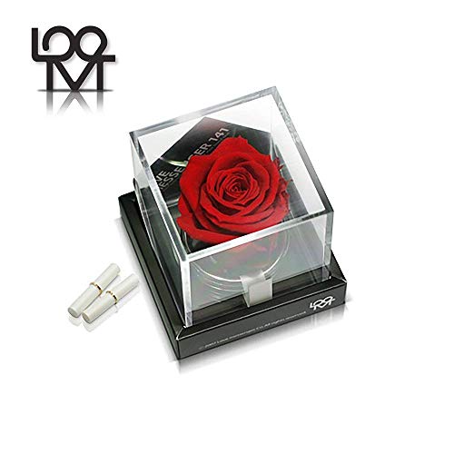 Love Messenger Handmade Preserved Never-Wilting Eternal Everlasting Forever Flower Red Rose