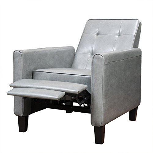 Christopher Knight Home 295904 Elan Recliner Chair, 34.75 D x 26.75 W x 36 H, Dark Grey