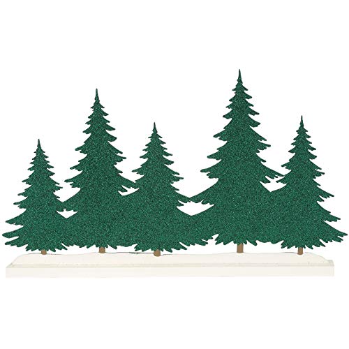 Department 56 Village Collections Accessories Christmas Silhouette Tree Figurine, 9.97, Multicolor