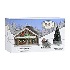 Department 56 by Enesco Holiday In The Woods General Store Gift' Set