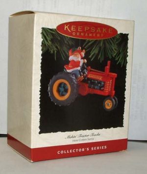 1994 Hallmark Makin' Tractor Tracks Here Comes Santa