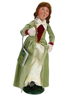 Byers' Choice 9 Ladies Dancing Caroler Figurine #739 from The 12 Days of Christmas Collection