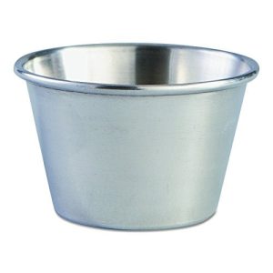 Adcraft OYC1PKG Sauce Cups, 1.5 oz, Stainless Steel, 12/Box
