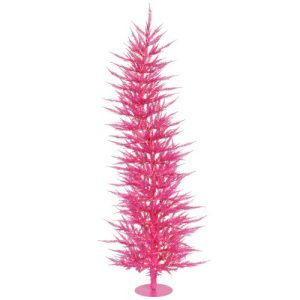 Vickerman Pink Laser Christmas Tree