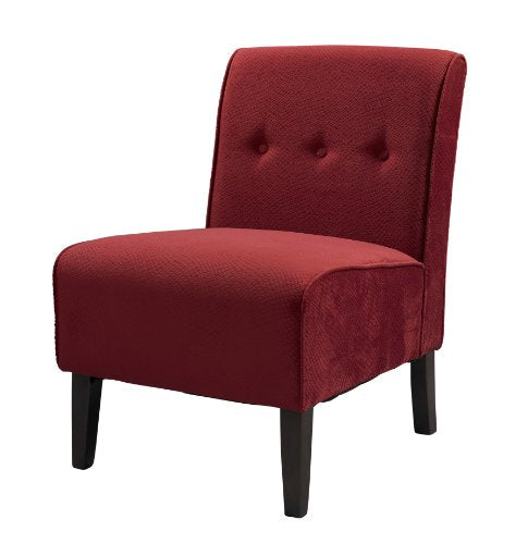 Linon Coco Accent Chair, Red