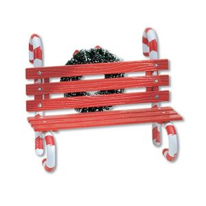 Department 56 Village Candy Cane Bench