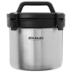 Stanley Adventure Stay Hot 3qt Camp Crock - Vacuum Insulated Stainless Steel Pot - Keeps Food Hot for 12 Hrs & Cold for 16 Hrs