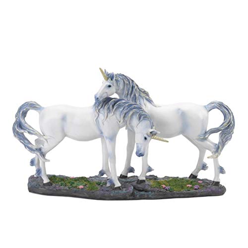 Dragon Crest 10018847 Unicorn Lover Figurine, White