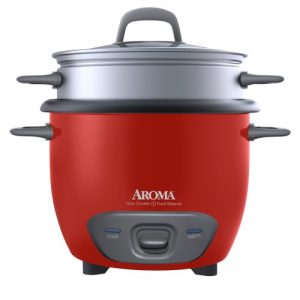 Aroma Housewares 14-Cup (Cooked)  (7-Cup UNCOOKED) Pot Style Rice Cooker and Food Steamer (ARC-747-1NGR)