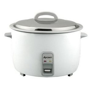 Adcraft RC-E25 Heavy-Duty 25-Cup Rice Cooker, 1550-Watts, 120v