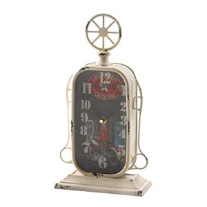 Accent Plus Vintage-Look Desk Clock - Gas Pump