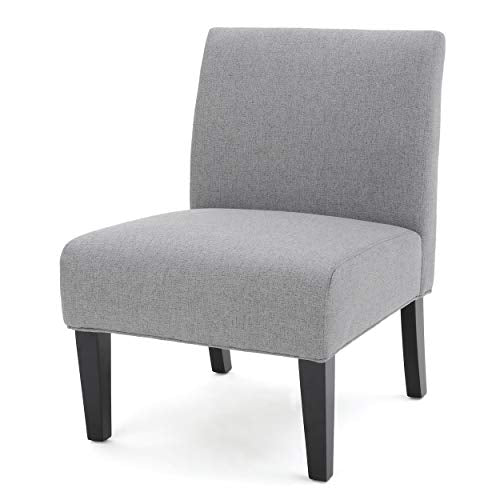 Christopher Knight Home 299753 Kendal Grey Fabric Accent Chair, One