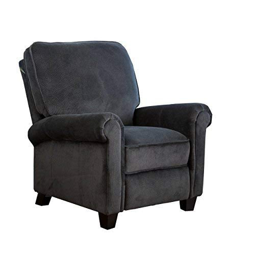 Christopher Knight Home 296598 Kent Recliner Club Chair, Charcoal