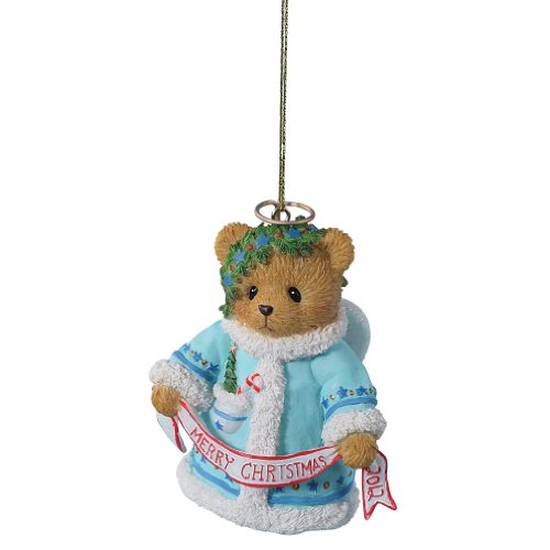 Enesco Cherished Teddies Collection 2012 Dated Merry Christmas Bell