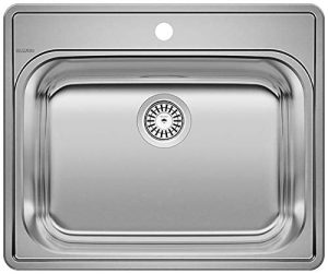 BLANCO 441078 ESSENTIAL Drop-In Laundry Sink, 25 L X 22 W X 12 D, Stainless Steel
