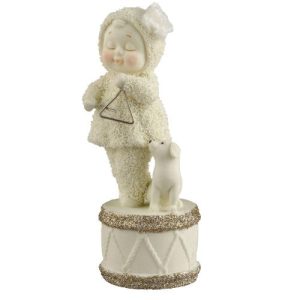 Department 56 Snowbabies Merry Makers Triangle Figurine, 1.77 inch