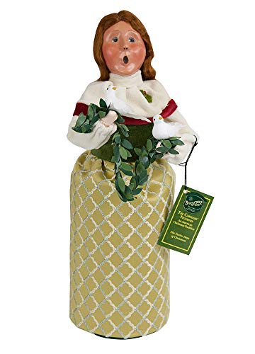 Byers' Choice 2 Turtledoves Caroler Figurine #732 from The 12 Days of Christmas Collection