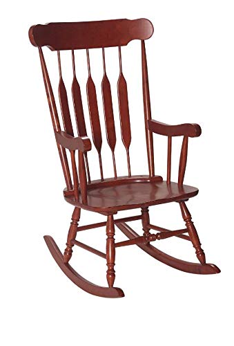Gift Mark 1233-3800C Giftmark Adult Rocking Chair - Cherry,