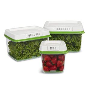 Rubbermaid FreshWorks Produce Saver Food Storage Container,