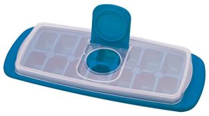 MSC International Joie No Spill Covered Ice Cube Tray with Lid, BPA-Free Plastic, 14-Cubes FBAB01DUJ2ZAA