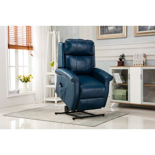 Comfort Pointe Lehman Navy Blue Traditional Lift Chair