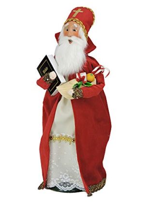 Byers' Choice Saint Nicholas Caroler Figurine #ZEMP70X from The Holiday Traditions Collection