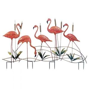 Zings & Thingz 57074138 Flamingo Lawn Stake, Pink
