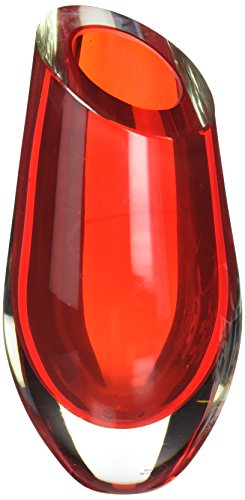 Zingz & Thingz RED Cut Glass VASE