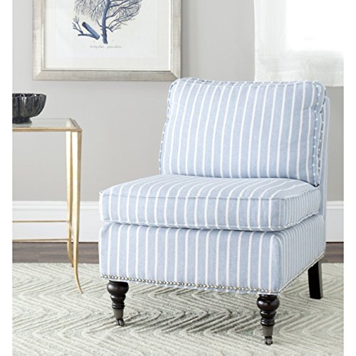 Safavieh Mercer Collection Randy Slipper Chair, Blue