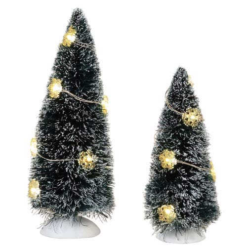 Department 56 Accessories for Villages Winter Flurries Tree (Set of 2)
