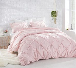 Byourbed BYB Rose Quartz Pin Tuck Full Comforter