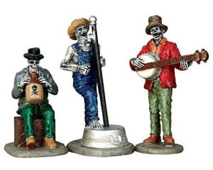 Lemax Spooky Town Jeepers Creepers Jug Band, Set of 3 #62421