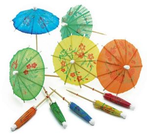 Norpro 188 24-Pack Decorative Cocktail Umbrella Picks, Multicolored FBAB000SSQYO0