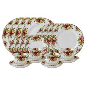 Royal Albert Old Country Roses 20-Piece Dinnerware Set, Service for 4 - IOLCOR00840