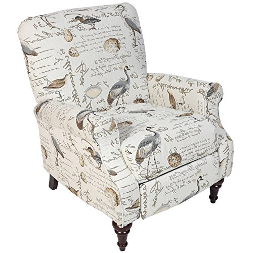 Porter Designs ACR809 Aviary Pushback Chair , One Size, Cream