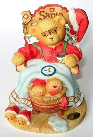 Cherished Teddies Santa (352713) - A Little Holiday R & R