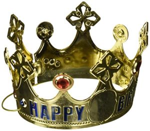 Customized Happy Birthday Crown | Royalty Collection FBAB007GVF00G